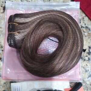 Full Shine 100% Human Hair  18" extensions NEW